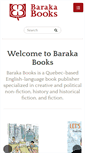 Mobile Screenshot of barakabooks.com